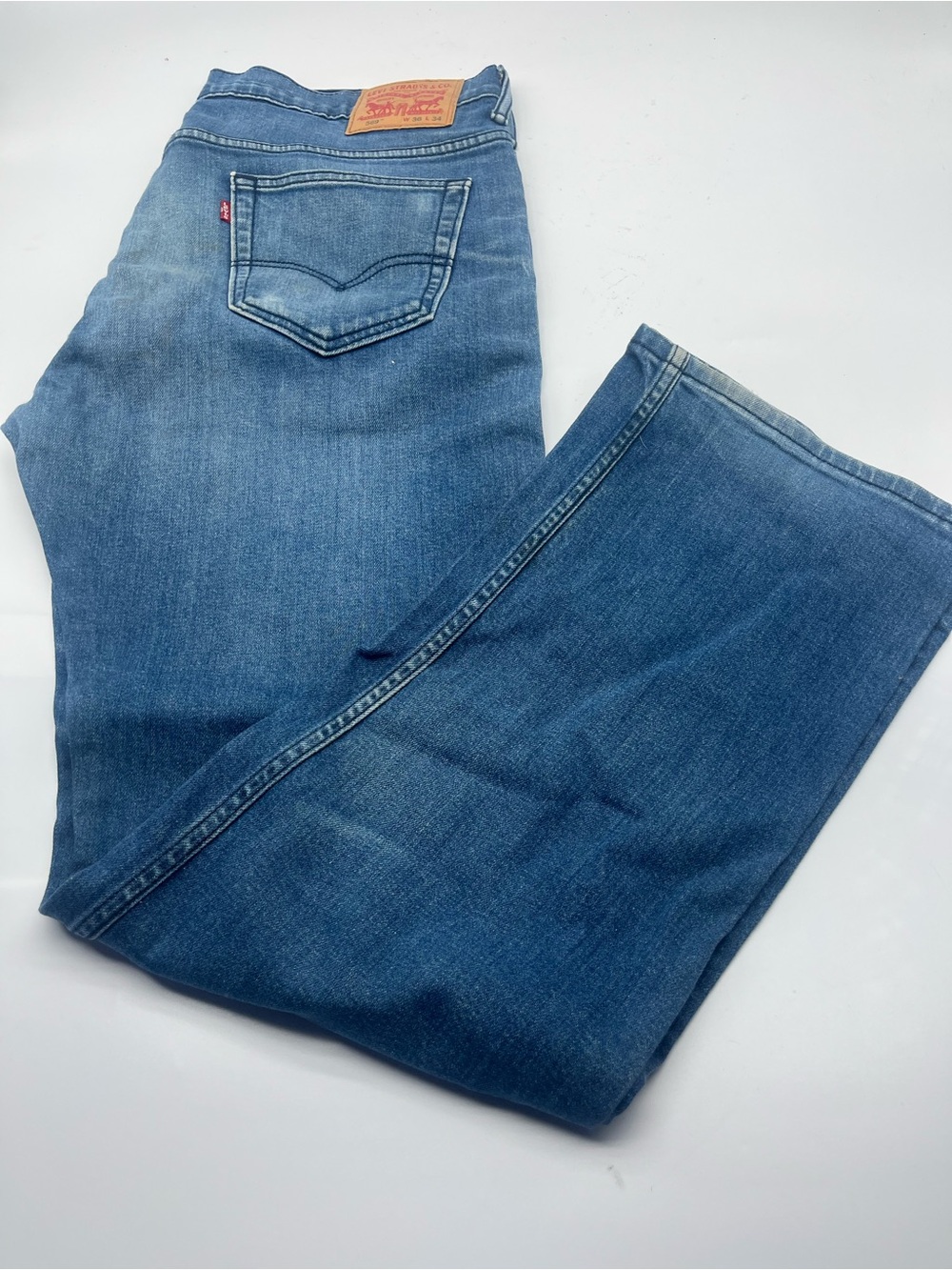 Levi's 569 Men's Blue Bootcut Jeans #15